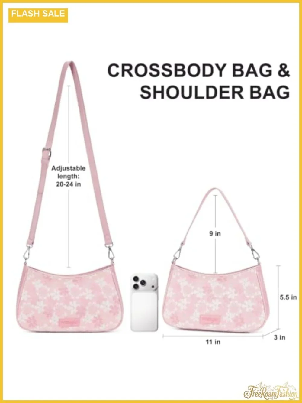 Womens Lace Floral Hobo Handbag Faux Leather Shoulder Purse Crossbody